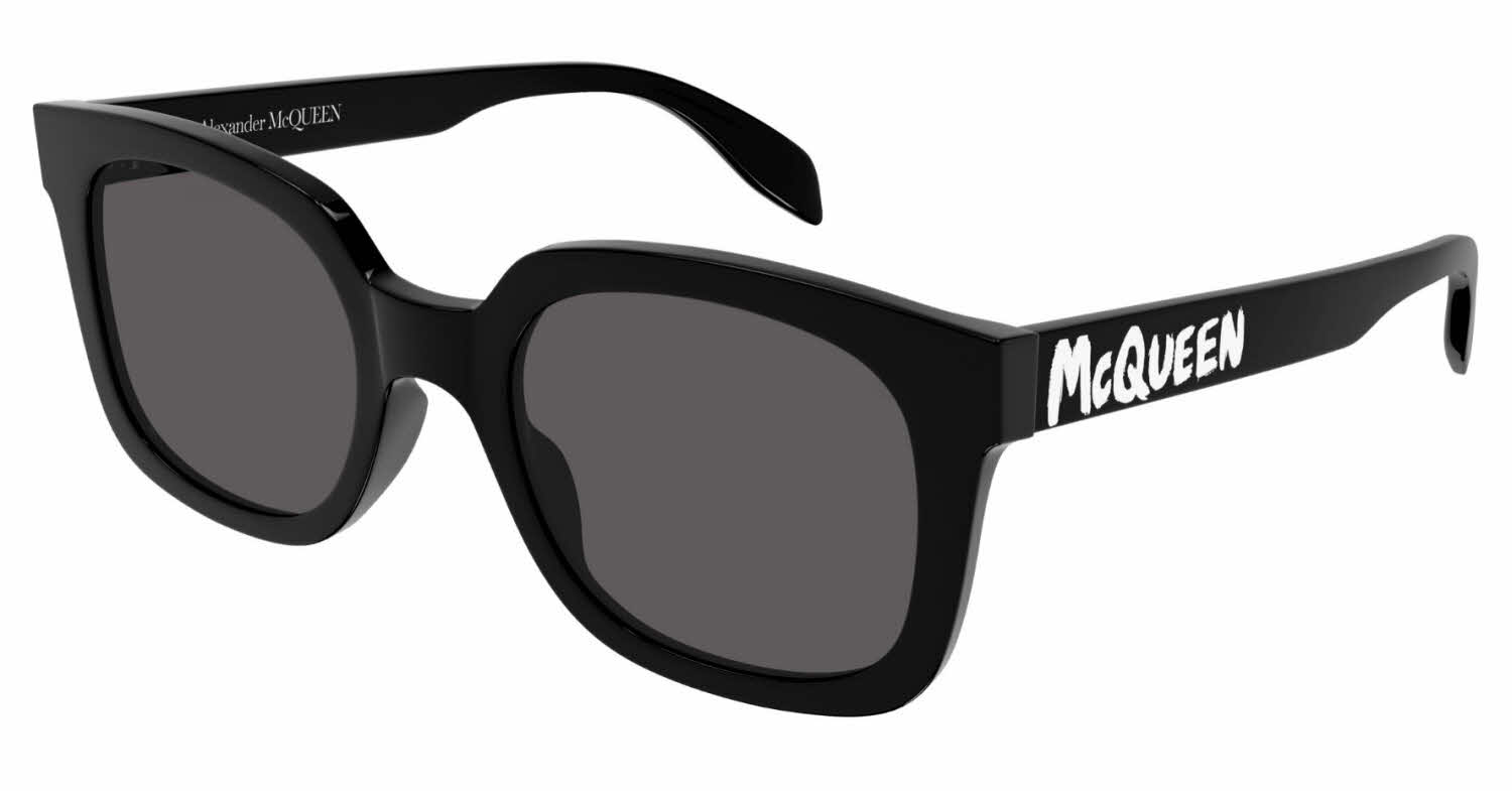 Alexander McQueen AM0348S Men's Sunglasses In Black