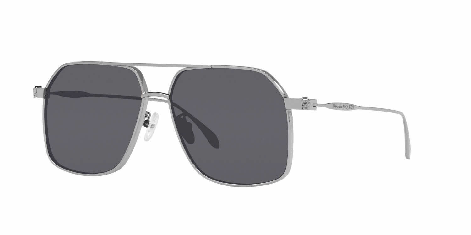 Alexander McQueen AM0372S Women's Sunglasses In Grey
