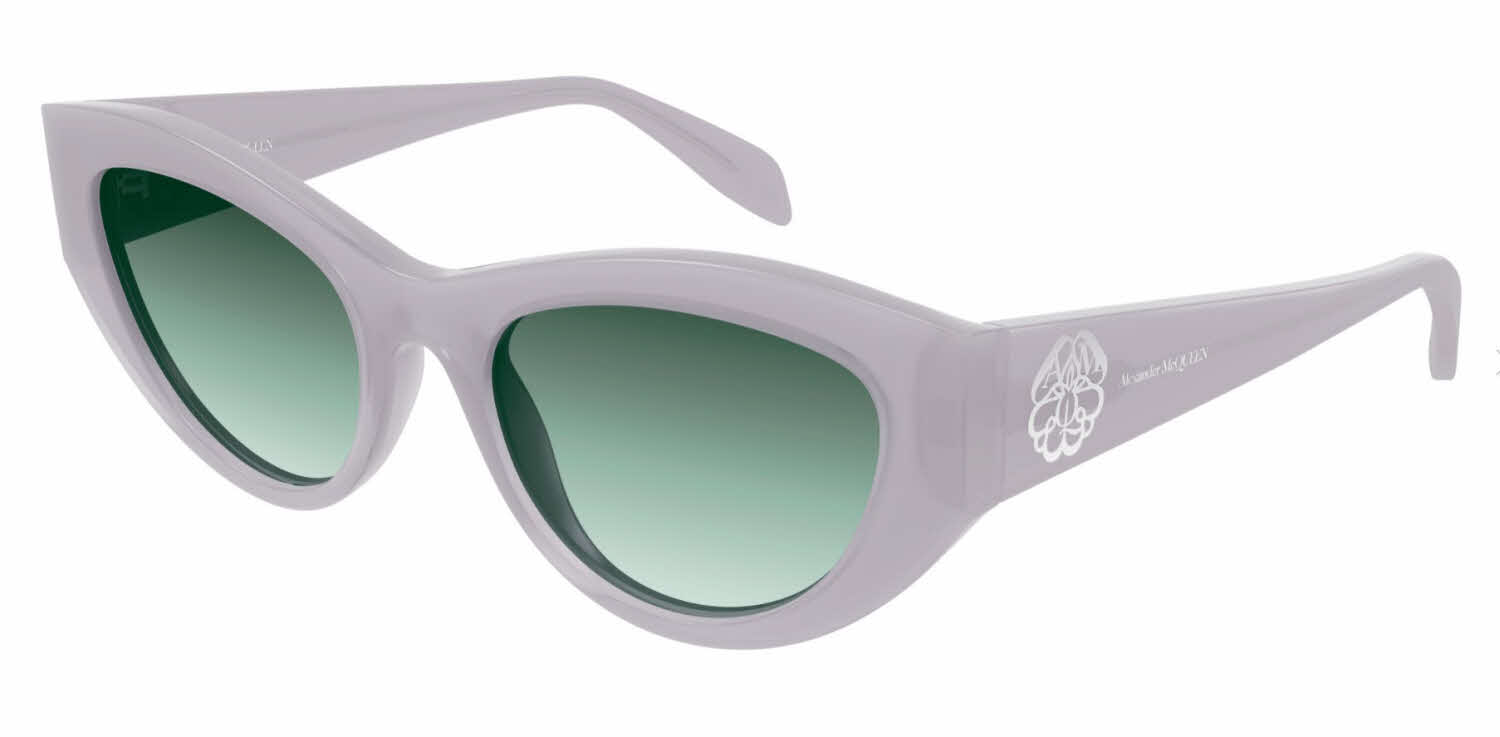 Alexander McQueen AM0377S Women's Sunglasses In Grey