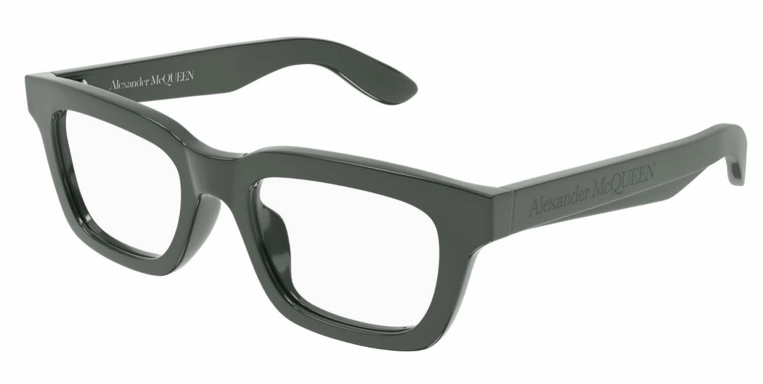 Alexander McQueen AM0392O Men's Eyeglasses, In Grey