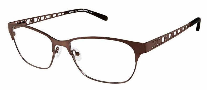 Alexander ALONDRA Women's Eyeglasses In Brown