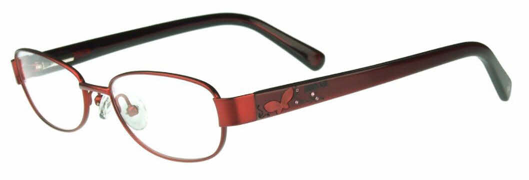 Anna Sui AS154A Women's Eyeglasses In Burgundy