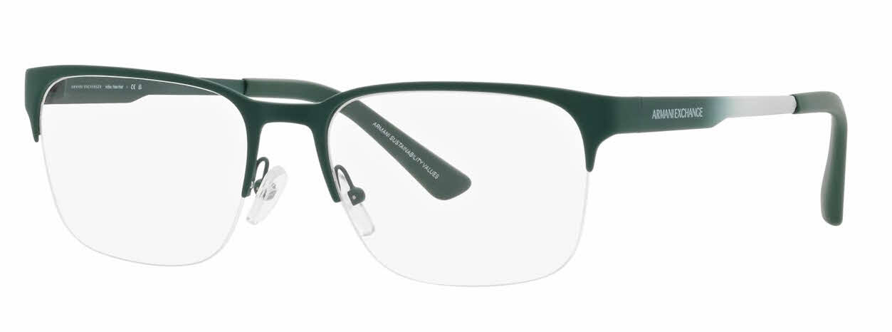 Armani Exchange AX1060 Men's Eyeglasses, In Matte Green