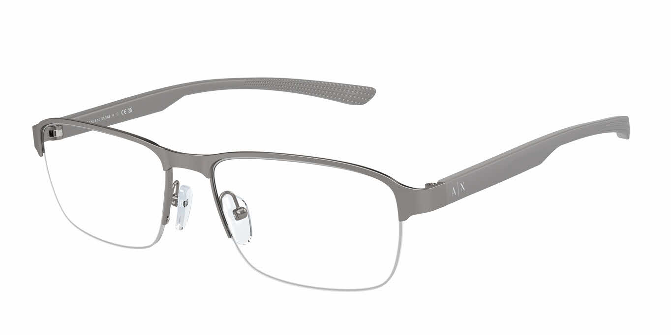 Armani Exchange AX1061 Men's Eyeglasses, In Matte-Gunmetal