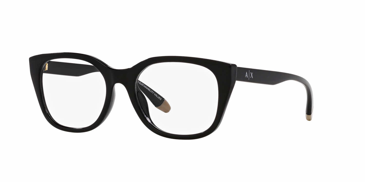 Armani Exchange AX3099U Women's Eyeglasses In Black