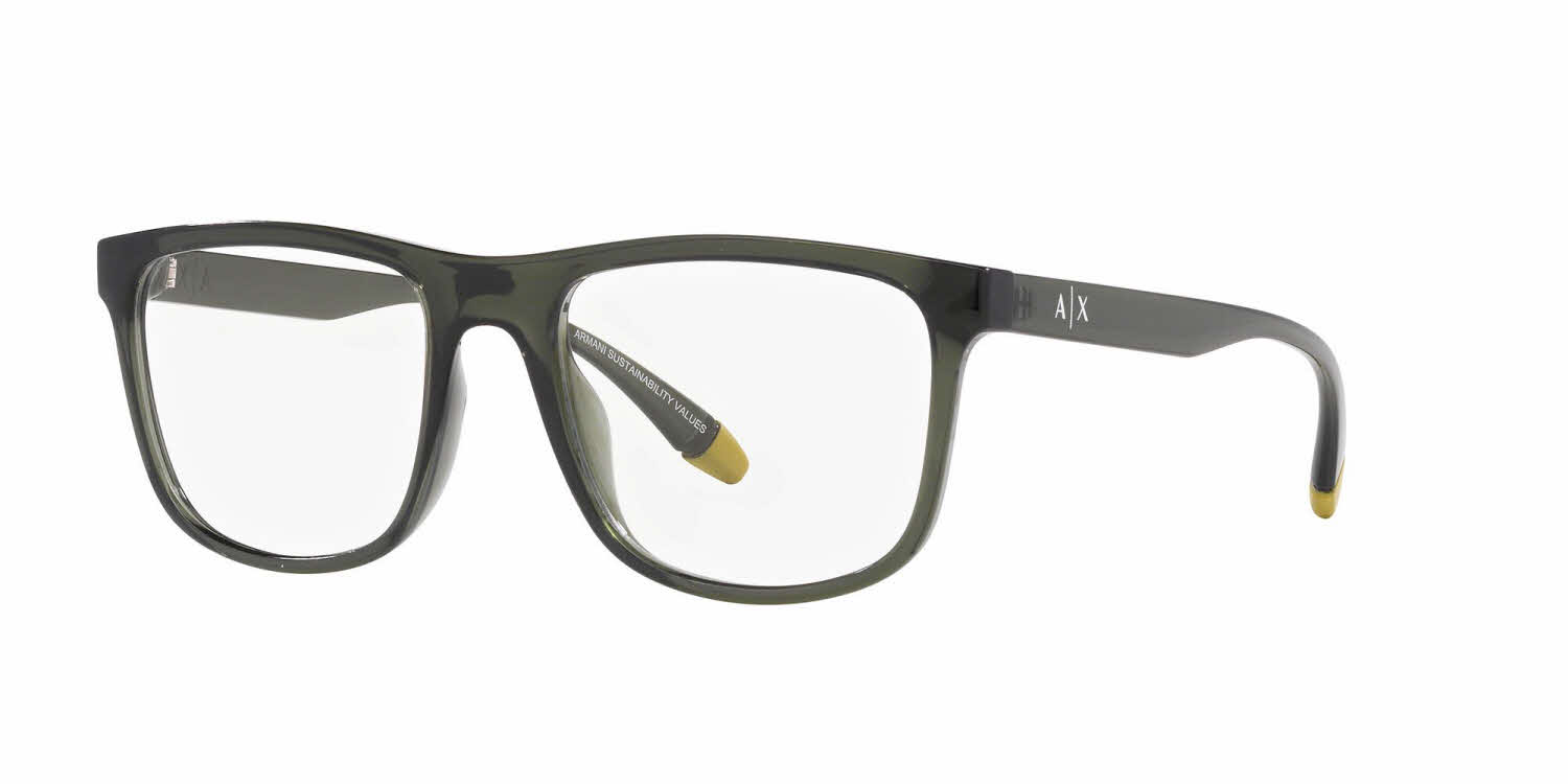 Armani Exchange AX3101U Men's Eyeglasses In Grey