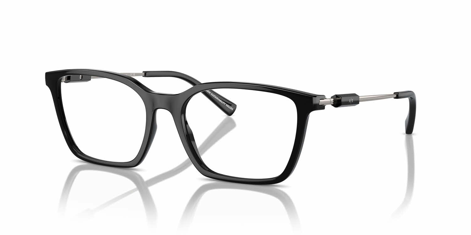 Armani Exchange AX3113 Womens Eyeglasses in Black 69$