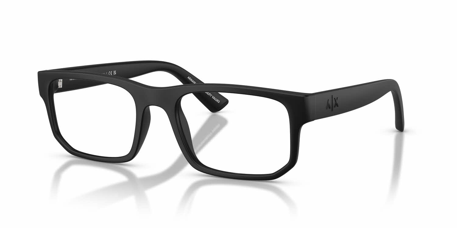 Armani Exchange AX3135 Mens Eyeglasses in Black 105$