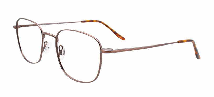 Cool Clip CC837 With Clip-On Lens Men's Eyeglasses in Brown