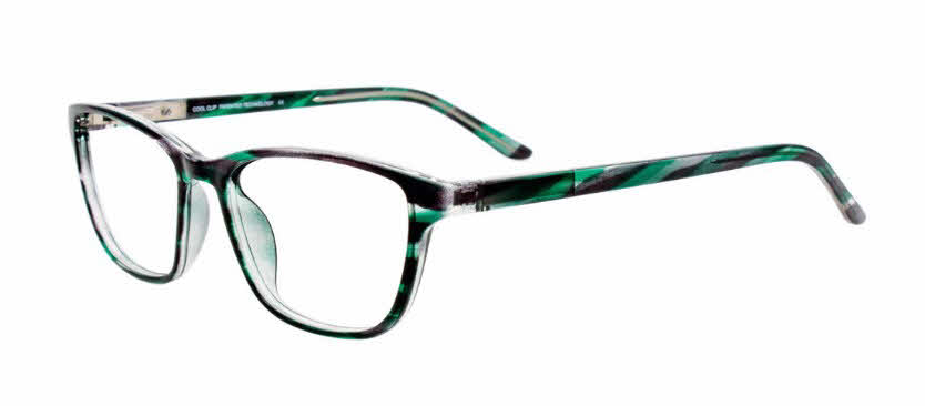 Cool Clip CC841 With Clip-On Lens Women's Eyeglasses in Multicolor