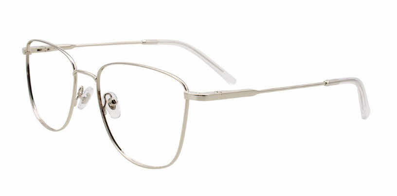 Cool Clip CC859 With Clip-On Lens Women's Eyeglasses in Silver