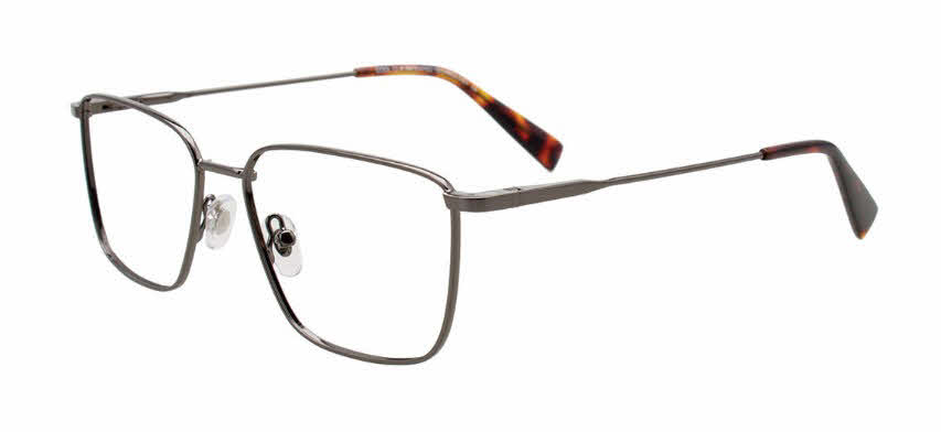 Cool Clip CC860 With Clip-On Lens Men's Eyeglasses in Gunmetal