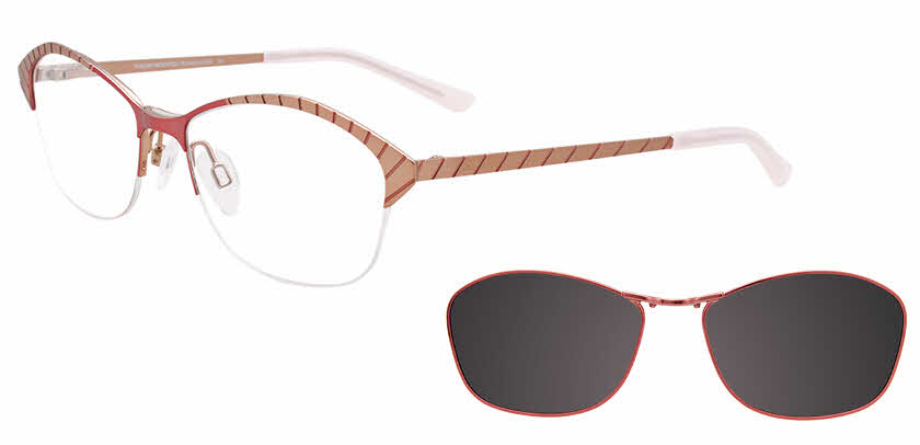 Visit Eyeglasses Takumi TK1117 With Magnetic Clip-On Lens Image 1