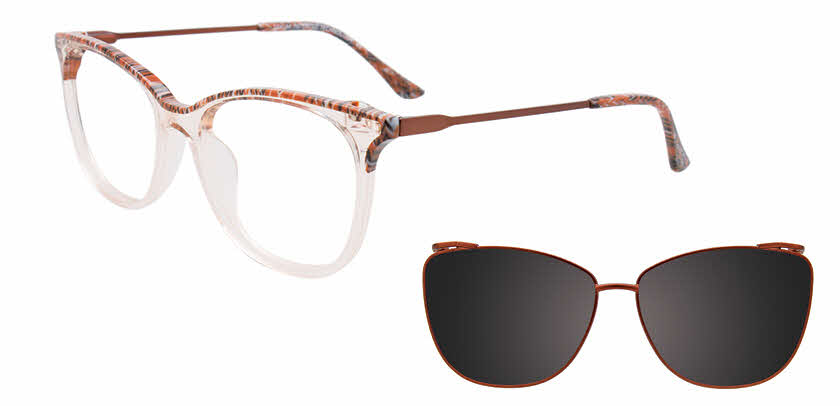 Visit Eyeglasses Takumi TK1121 With Magnetic Clip-On Lens Image 1