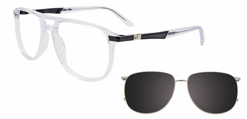 Visit Eyeglasses Takumi TK1127 With Magnetic Clip-On Lens Image 1