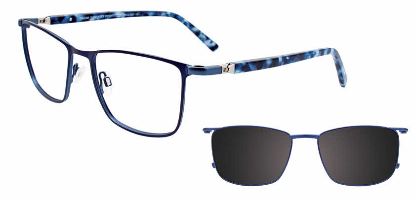 Takumi TK1131 With Magnetic Clip-On Lens Eyeglasses | FramesDirect.com