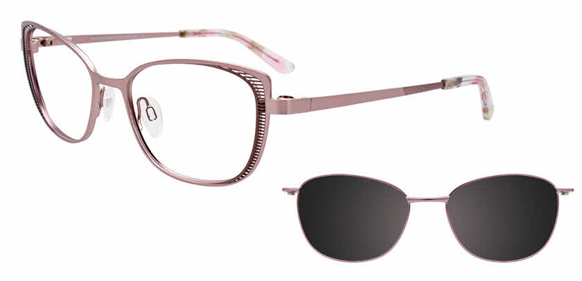 Visit Eyeglasses Takumi TK1148 With Magnetic Clip-On Lens Image 1