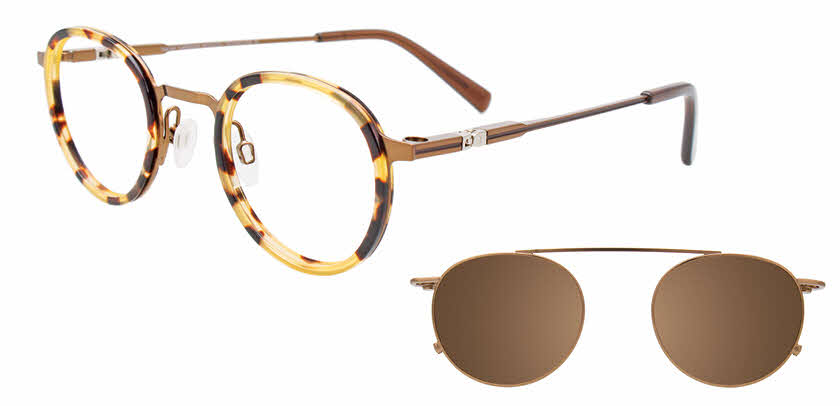 Visit Eyeglasses Takumi TK1153 With Magnetic Clip-On Lens Image 1