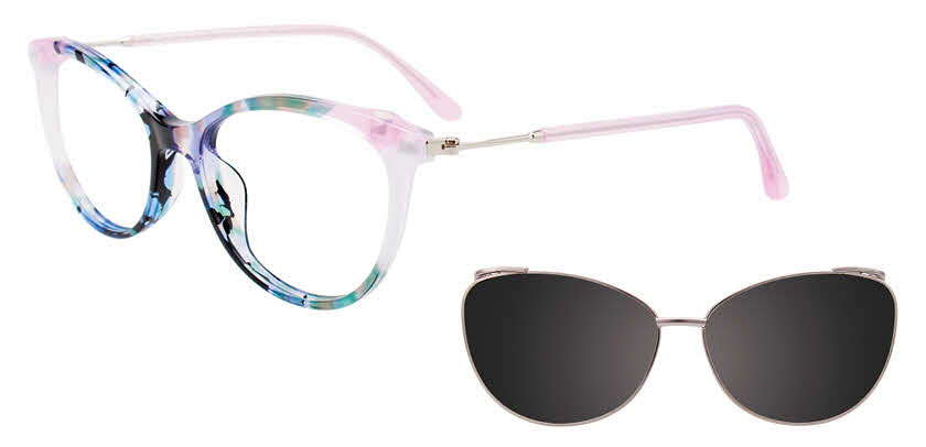 Visit Eyeglasses Takumi TK1155 With Magnetic Clip-On Lens Image 1