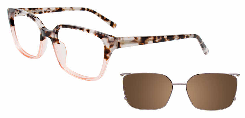 Visit Eyeglasses Takumi TK1176 With Magnetic Clip-On Lens Image 1