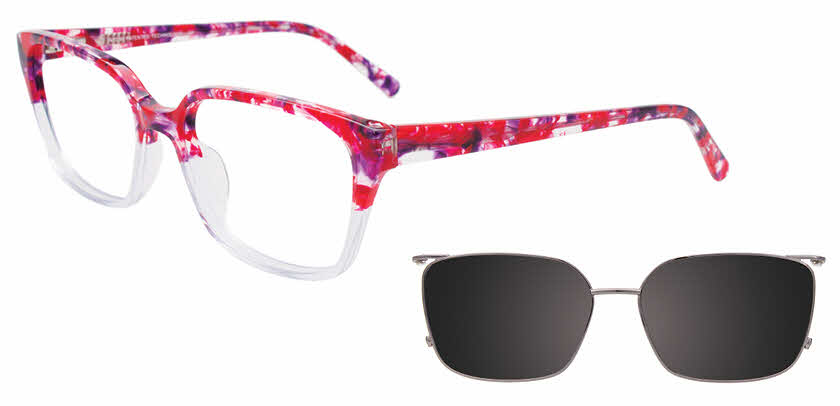 Takumi TK1176 With Magnetic Clip-On Lens Eyeglasses | FramesDirect.com