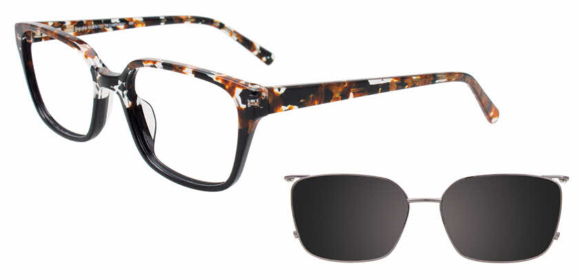 Takumi TK1176 With Magnetic Clip-On Lens Eyeglasses | FramesDirect.com