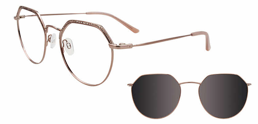 Visit Eyeglasses Takumi TK1177 With Magnetic Clip-On Lens Image 1