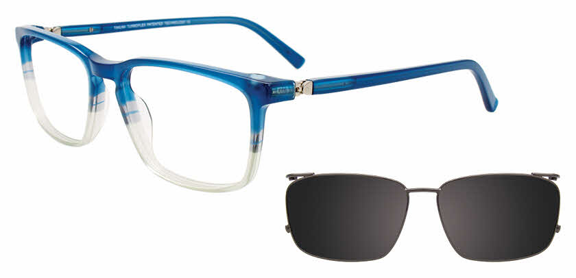Visit Eyeglasses Takumi TK1179 With Magnetic Clip-On Lens Image 1