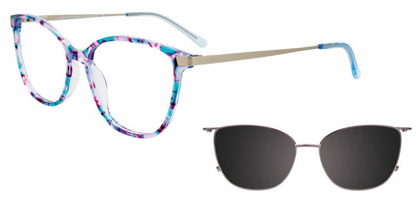 Takumi TK1182 With Magnetic Clip-On Lens Eyeglasses | FramesDirect.com