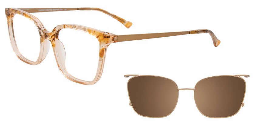 Visit Eyeglasses Takumi TK1185 With Magnetic Clip-On Lens Image 1