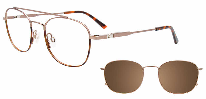 Visit Eyeglasses Takumi TK1192 With Magnetic Clip-On Lens Image 1