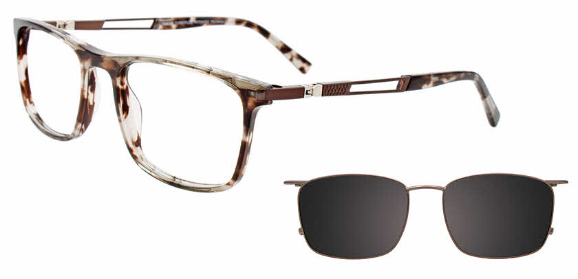 Visit Eyeglasses Takumi TK1193 With Magnetic Clip-On Lens Image 1