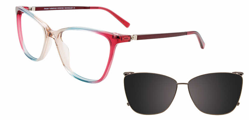 Takumi TK1197 With Magnetic Clip-On Lens Eyeglasses | FramesDirect.com