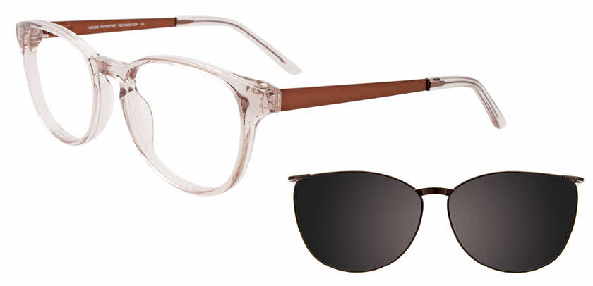 Takumi TK1199 With Magnetic Clip-On Lens Eyeglasses | FramesDirect.com