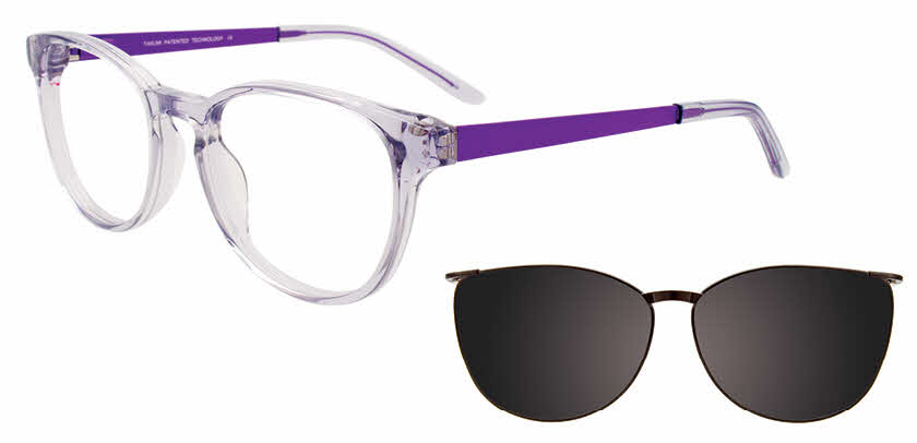 Takumi TK1199 With Magnetic Clip-On Lens Eyeglasses | FramesDirect.com