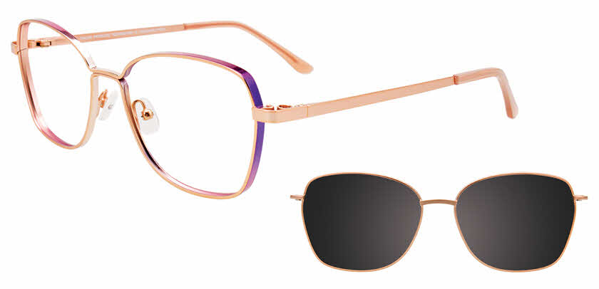 Visit Eyeglasses Takumi TK1213 Magnetic Clip-on Lens Image 1