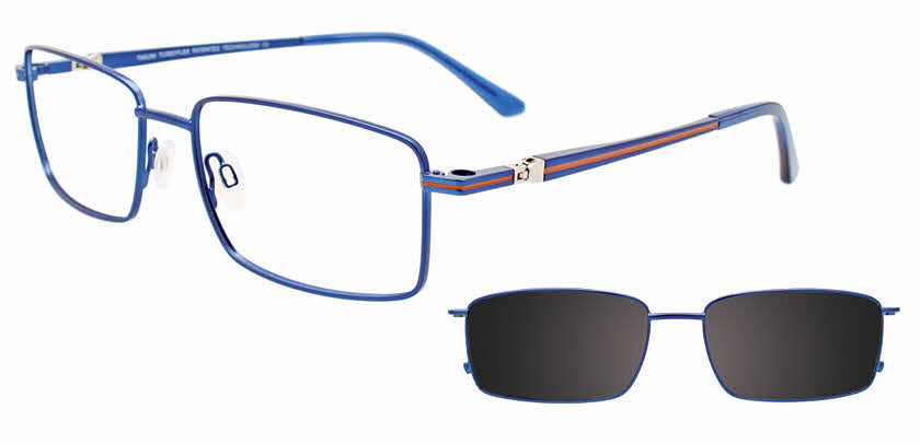 Takumi TK1214 Magnetic Clip-on Lens Eyeglasses | FramesDirect.com