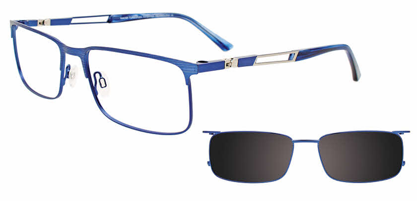 Takumi TK1216 With Magnetic Clip-On Lens Eyeglasses | FramesDirect.com