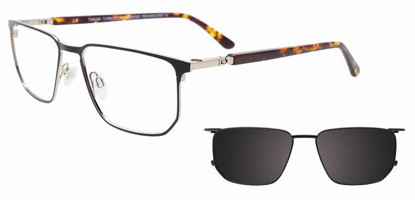 Takumi TK1232 With Magnetic Clip On Lens Eyeglasses | FramesDirect.com
