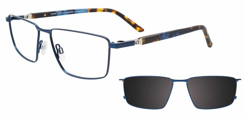 Takumi TK1235 with Magnetic Clip On Lens Eyeglasses | FramesDirect.com