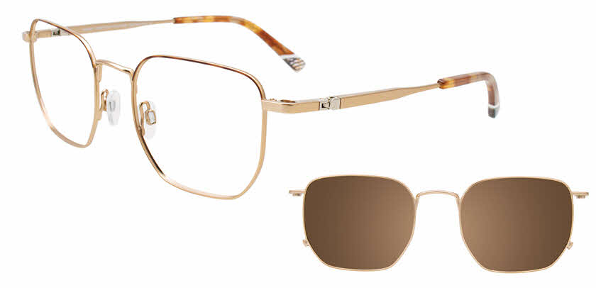 Visit Eyeglasses Takumi TK1240 with Magnetic Clip On Lens Image 1