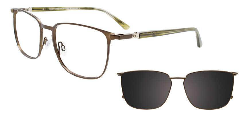 Takumi TK1241 with Magnetic Clip On Lens Eyeglasses | FramesDirect.com