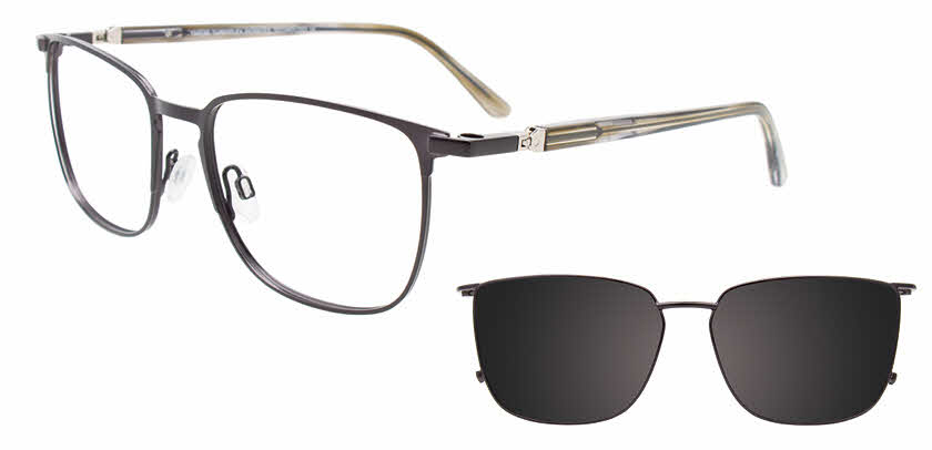 Takumi TK1241 with Magnetic Clip On Lens Eyeglasses | FramesDirect.com