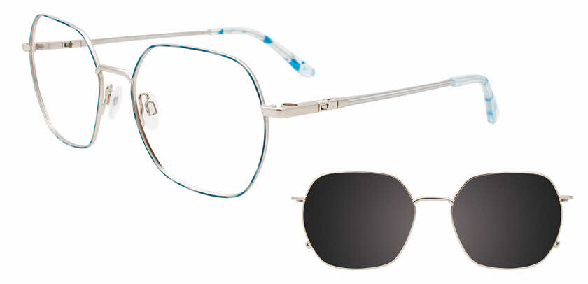 Takumi TK1243 with Magnetic Clip On Lens Eyeglasses | FramesDirect.com