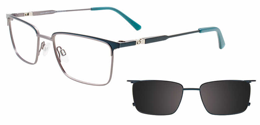 Takumi TK1247 with Magnetic Clip On Lens Eyeglasses | FramesDirect.com