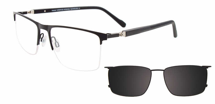 Takumi TK1252 with Magnetic Clip On Lens Eyeglasses | FramesDirect.com