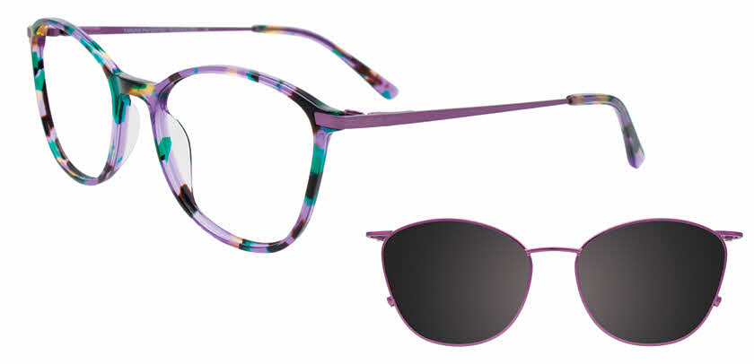 Takumi TK1267 with Magnetic Clip On Lens Eyeglasses | FramesDirect.com