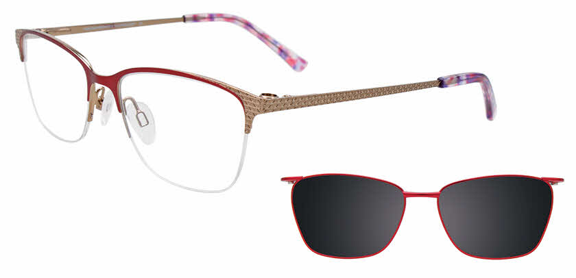 Takumi TK1279 With Magnetic Clip-On Lens Eyeglasses | FramesDirect.com