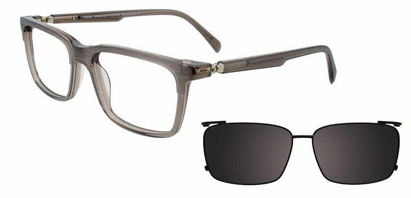 Takumi TK1294 With Magnetic Clip-On Lens Eyeglasses | FramesDirect.com