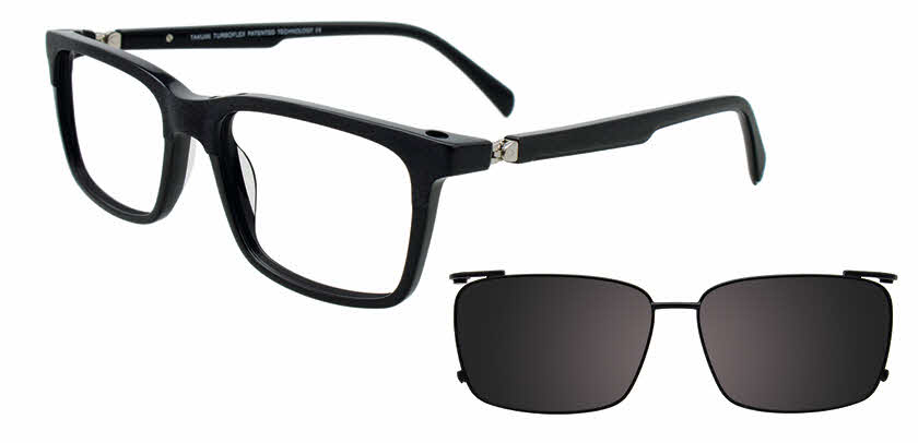 Visit Eyeglasses Takumi TK1294 With Magnetic Clip-On Lens Image 1